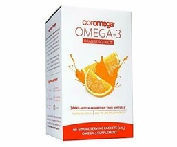 The Coromega Company Omega 3 Squeeze Orange 1 Each 90 CT - £31.56 GBP