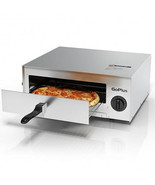 Kitchen Commercial Pizza Oven Stainless Steel Pan - Color: Silver - $153.41 CAD