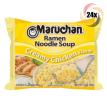 24x Bags Maruchan Instant Creamy Chicken Flavor Ramen Noodle Soup | 3oz - $27.94