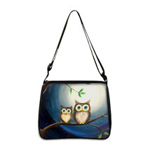 Cute Owl Printing Handbag Women Underarm Bags Canvas Fashion Ladies Mess... - £19.26 GBP