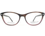 Fregossi Eyeglasses Frames 470 BROWN/ROSE Red Pink Cat Eye Full Rim 53-1... - $55.91