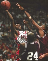 Jason Terry Arizona Wildcats autographed basketball 8x10 photo proof COA..... - £42.66 GBP