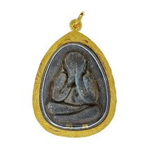 Phra Pidta Thai Amulet Gold Micron Pendant Talisman Powerful Magic...-
show o... - £15.63 GBP