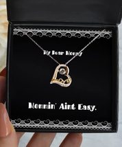 Love Mommy Gifts, Mommin&#39; Aint Easy, Mommy Love Dancing Necklace from So... - £38.67 GBP