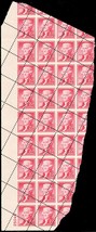1033, Mint NH 2¢ Remarkable Freak Block of Stamps UNIQUE ERROR - Stuart Katz - £1,569.32 GBP