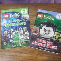 DK Readers LEGO Monster Fighters Watch Out Monsters About Meet the Monsters - £7.75 GBP