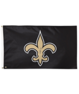 Rashid Shaheed Autographed New Orleans Saints Black 3&#39; x 5&#39; Deluxe Flag ... - £86.04 GBP