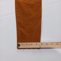 ANA A New Approach Brown Corduroy Women's Straight Fray Leg Pants Size 4 (27×28) image 7