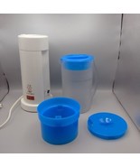 The Iced Tea Pot By Mr. Coffee w Pitcher Basket Model TM1.5 Red Blue Com... - $25.73