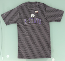 NCAA Kansas State Wildcats Youth Torpedo Short Sleeve Tee Sz L Graphite - $11.88