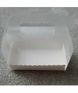 15 Pack Gable clear Candy Treat Boxes, 6.3 x 3.5 x 3.2 Inches Goodie Oom... - £11.10 GBP