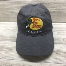 Bass Pro Shops Club Ball Cap Gray Adjustable Very Good Condition - $7.82