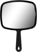 OMIRO 10.3&quot; L x 7.4&quot; W Hand Mirror, All Black Handheld Mirror with Handle - $311.92 MXN
