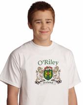 O&#39;Riley Irish Coat of arms tee Shirt in White - £12.58 GBP+