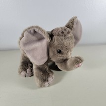 Elephant Plush Gray Stuffed Animal Size 8&quot; Soft Wild Republic Company - £8.89 GBP