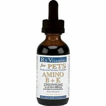 NEW Rx Vitamins Professional Veterinary Formulas for Pets Amino B+K 4 Fluid Oz - £19.17 GBP