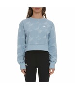 Kappa Authentic Tadci Blue Logo Cropped Sweatshirt S - NWT  - £30.25 GBP