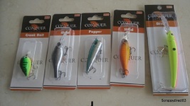 Conquer Lures lot of 5 - £13.36 GBP