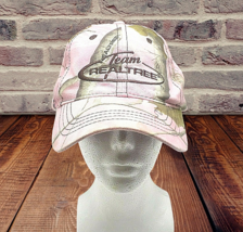 Team RealTree Cotton Camouflage Adjustable  fastener  Baseball Cap Hat Pink - £11.70 GBP