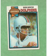 1979 Topps Bob Griese Dolphins - $2.50