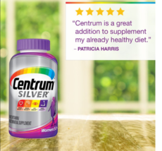 Centrum Silver Multivitamin for Women 50+ Multimineral Supplement 200 Tablets - £108.17 GBP