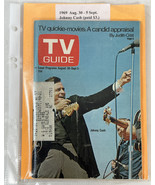 TV Guide August 1969 Johnny Cash Newsstand - £19.36 GBP