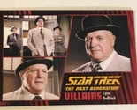 Star Trek The Next Generation Villains Trading Card #66 Cyrus Redblock - $1.97