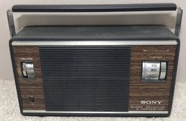 Vintage Sony Super Sensitive 9 Transistor AM Radio 6R-33 Made Japan (See... - £19.53 GBP