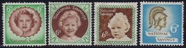 Great Britain, UK Set of 4 Different &quot;National Savings Stamps&quot; Princess ... - $7.69