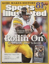 VINTAGE Jan 30 2006 Sports Illustrated Jerome Bettis Steelers Kobe Bryant 81 Pts - £11.86 GBP