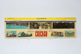 World&#39;s Greatest Match Book CHICAGO Illinois Vintage Matchbook Cover - £7.88 GBP