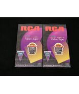 RCA T-120.  Hi-Fi Stereo Video Tape.  NEW!  Lot of 2 - $270.38 MXN