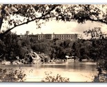 RPPC Chapultepec Castle From Below Mexico City Mexico Postcard H21 - £3.85 GBP