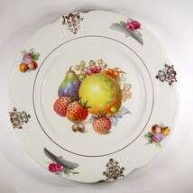 Schwarzenhammer Bavaria Gold-Trim Fruits Dessert Plate Antique Tableware... - $452.37 MXN