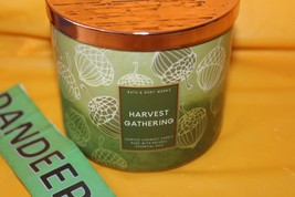 Bath &amp; Body Works Harvest Gathering  Scented Jar Essential Oil Candle 14.5 - £27.25 GBP