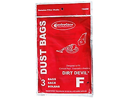 Royal Dirt Devil F Canister Vac Vacuum Bags 3200147001, 124SW Enviro [75 Bags] - £53.58 GBP