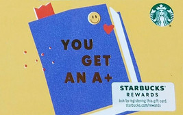 Starbucks 2021 You Get An A+ Recyclable Collectible Gift Card New No Value - £1.56 GBP