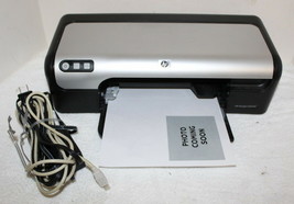 HP D2445 InkJet Photo Printer ~ Very Clean ~ Powers On ~ No Disc ~ Missing Part - $19.99