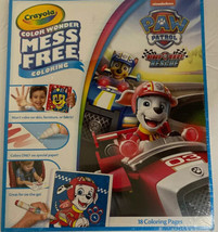 Paw Patrol Mess Free Coloring 18 Pages Ready Race Rescue Nickelodeon - £11.34 GBP