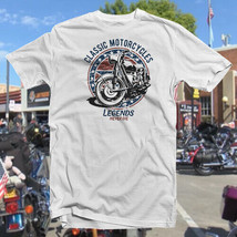 Legends Never Die Cotton T-SHIRT Sturgis Dayton Bike Week Hd Club Biker Cycle - £14.22 GBP+