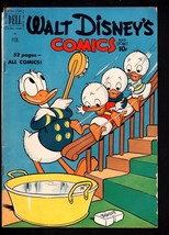 Walt Disney&#39;s Comics And Stories #125-1951-DONALD DUCK-MICKEY-CARL Barks Ar Vg++ - £40.61 GBP