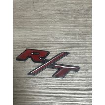 DODGE Charger Magnum RT Grille Trunk  EMBLEM BADGE RED CHROME EXTERIOR D... - $13.83