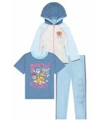 Nickelodeon PAW PATROL ~ 3-Pc Set ~ Hooded Jacket Graphic Tee Leggings ~... - £29.28 GBP