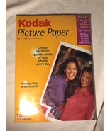 Kodak Picture Paper 8 1/2x11 51lb 190 g/m 7 mil Medium Weight NEW In Pac... - $9.99