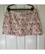 Jones New York Signature Pink Abstract Skort XXL Cotton Blend Golf Activ... - $25.97 CAD