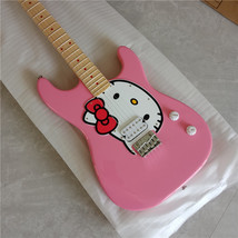 6 Strings Electric Guitar,Mahogany Body&amp;Maple Fingerboard Fixed Bridge S... - $249.00