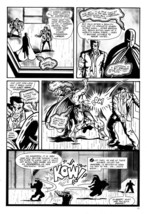 ORIGINAL 11 X 17 COMICS ARTWORK / HUMANTS #5 PAGE 11 - $914.23 MXN
