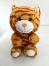 Build A Bear Smallfry Kitty Cat Orange Kitten Striped Tabby Plush Stuffe... - £19.89 GBP