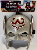 Marvel Thor Love &amp; Thunder MIGHTY THOR MASK ~ NEW ~ Super Hero Role Play! - $14.41