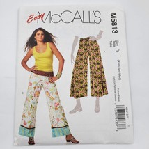 Vtg Easy McCalls Sewing Pattern UnCut M5813 Miss Petite Capri Pants Size... - $6.89